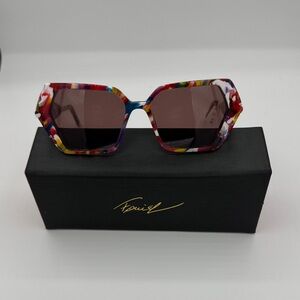 Vibrant Multicolor Geometric Sunglasses